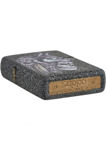 Зажигалка Wolf Skull Feather Design 29863 Zippo (316620041)