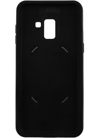 Чехолнакладка 360° Free Rotation Ring Holder case Samsung Galaxy A8 Plus A730F Black iPaky (301784095)