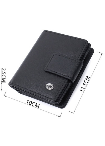 Жіночий шкіряний гаманець 10х11,5х2,5 см st leather (315872079)