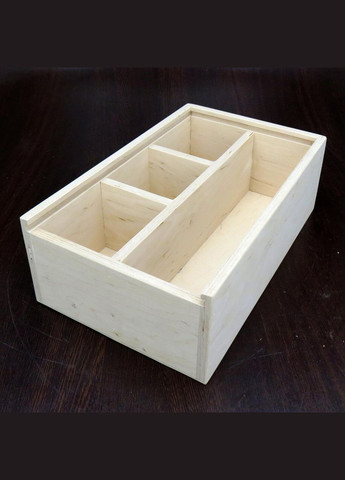 Подарункова коробка з дерева Падуя бланже (ПДУ-002001) No Brand (328910735)