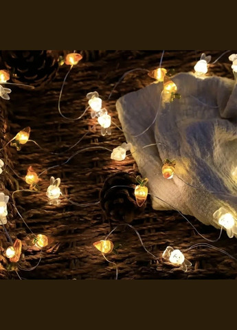 Гірлянда "Зайчики і морквинки" 2 м China (358234251)