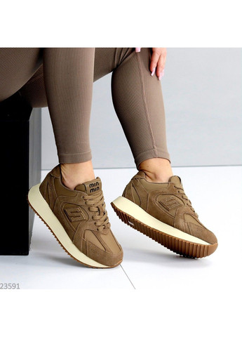 302 Кросовки Замшевые Коричневые Hengji коричневые демисезоны (317633691)