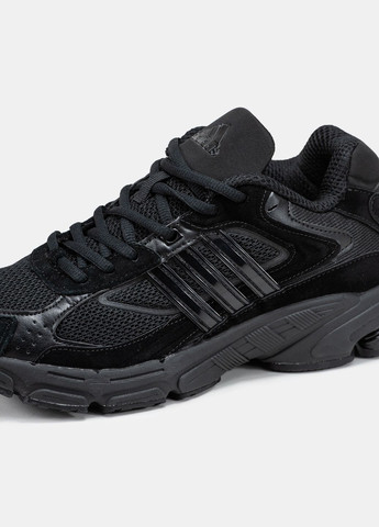 Чорні всесезон кросівки чоловічі adidas responce cl black | адідас респонс сл чорні No Brand