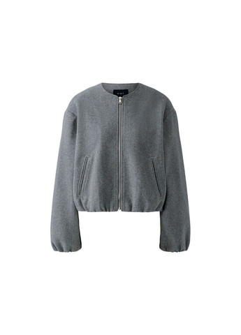 Серая демисезонная женская демисезонная куртка серый Oui