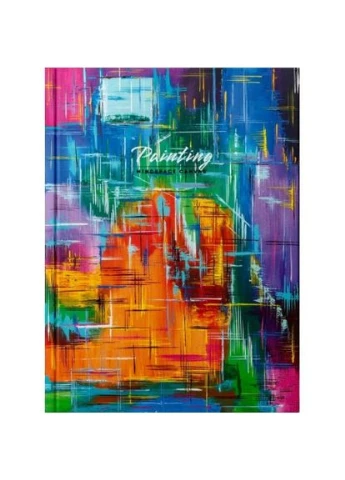 Блокнот А5/176арк " " /ТП-2/ "PAINTING" # тв/лам. обкл., 60г/м2, мікс (1/12) Рюкзачок (393782357)