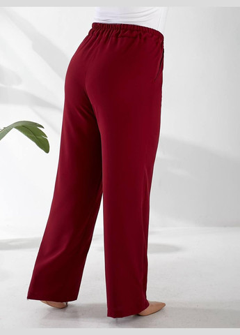 Брюки жіночі з американського крепу (Мод. 280) Бордовий, 58-60 Sofia (341322518)