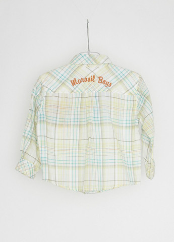 Белая повседневный рубашка Marasil