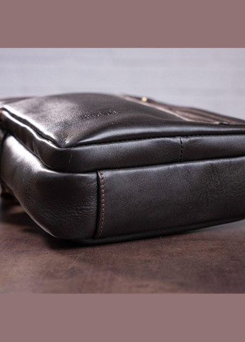 Сумка чоловіча 11183 в гладку шкіру Коричнева Shvigel (298570582)