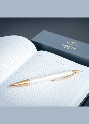 Ручка шариковая IM 17 Premium Pearl GT BP 24732 Parker (316617295)
