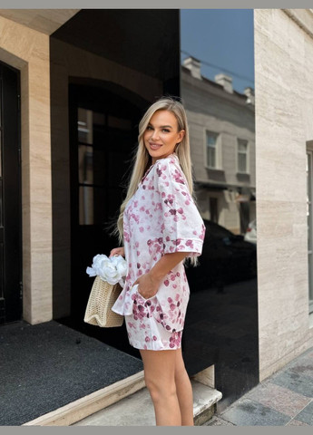 Женский костюм из штапеля с интересным принтом. Adelante (338193172)