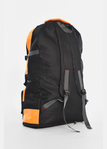 Рюкзак чоловічий текстильний помаранчевого кольору Let's Shop (315069732)