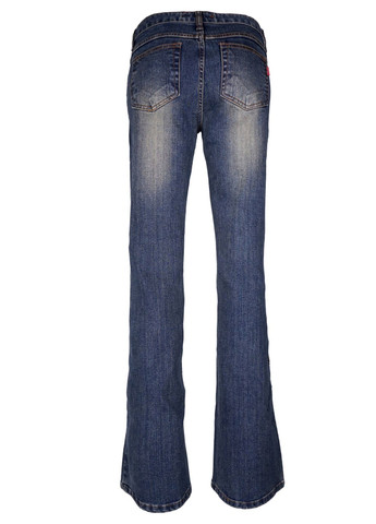 Женские винтажные клешеные джинсы 1 Синий Tantra - (292394794)