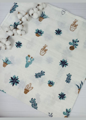 Набор пеленок из 6 единиц с гризунком a.l.babybox Панды акробаты No Brand (316318357)