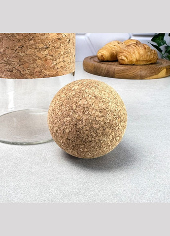 Стеклянная банка с пробковой крышкой-шариком 800 мл Cork No Brand (315633505)