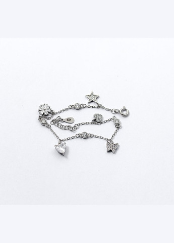 Женский браслет с подвесками 9393 SE. Maxi Silver (341539722)
