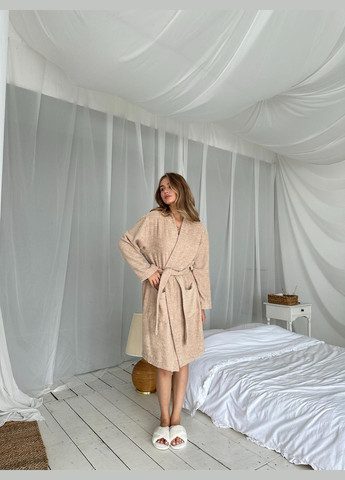 Уютный махровый халат из хлопка Vakko (304868061)