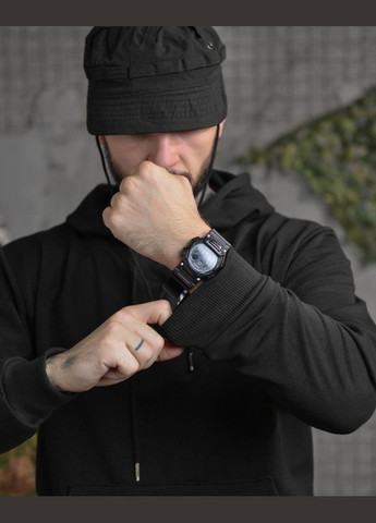 Чоловіче худи Вірний Назавжди чорне No Brand (301650016)