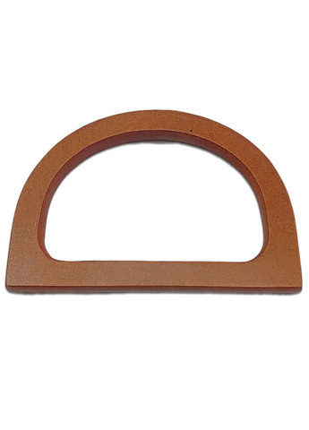 Ручки для сумки дерев’яні, напівкільце, 12х8,5 см, коричневі, 2 шт No Brand (341731277)