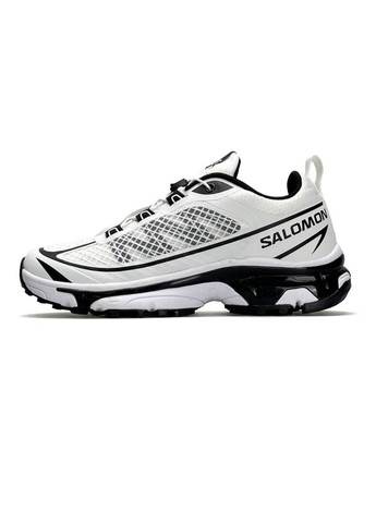 Білі Осінні кросівки чоловічі salomon white black No Brand XT-6 FT