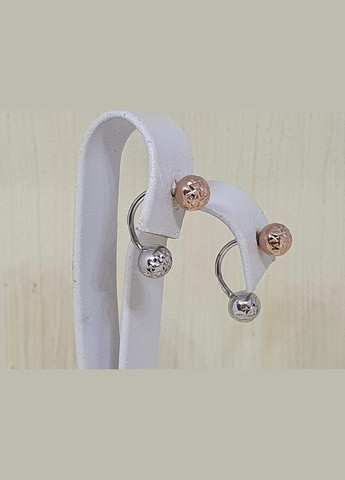 Золотые серьги с алмазной гранью. 220336_5_А_КБ FAVORITUM (285719092)