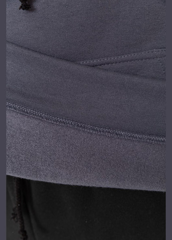 Худі чоловічий на флісі однотонний, колір темно-синій, 241R2650 Ager (371140344)