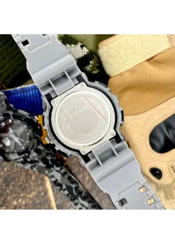 Наручний годинник 005 Тризуб срібло Camo Grey + Коробка. Patriot (377734561)