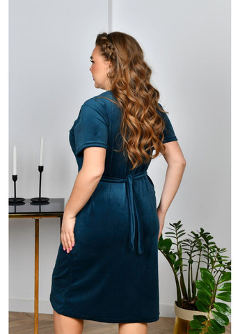 Женский велюровый халат на молнии Osoblyva (371907559)