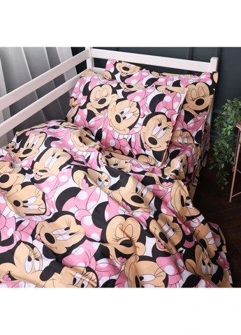 Простирадло Бязь Kids Time 17-0862 Minnie Style 220*240 Mirson (399962423)