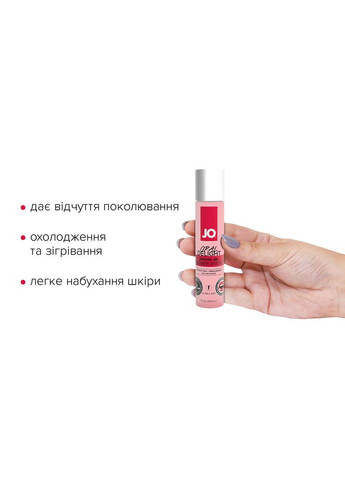 Гель для оральных ласк Oral Delight — Strawberry Sensation (30 мл), эффект холод-тепло Jo (360966200)