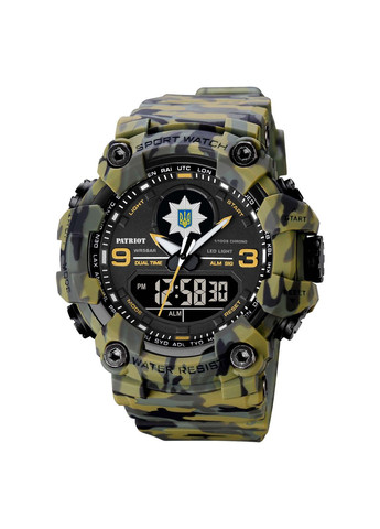 001CMGRPO Поліція Зелений камуфляж + Коробка. Patriot (341336389)