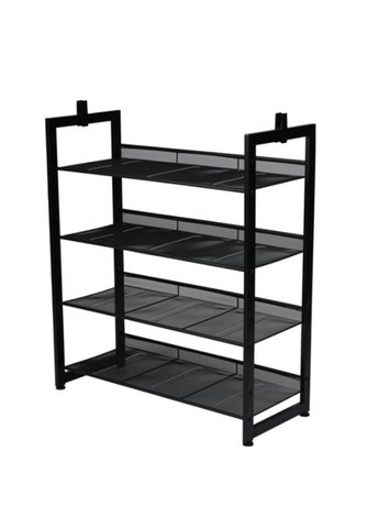 Стеллаж для дома (черный, 4 полки) Dozer (314908603)