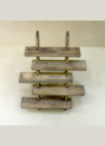 Підставка для квітів з дерева Алькала капучино (ЦВП-002409) No Brand (328225393)