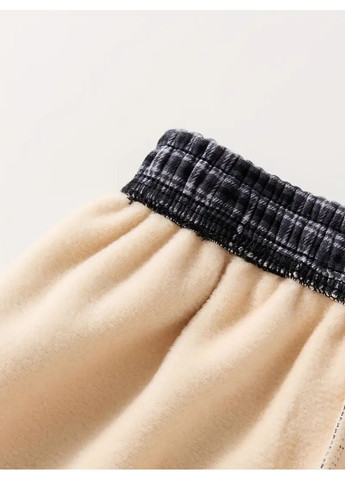 Комбинированные демисезонные брюки No Brand