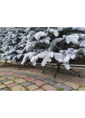 Литая искусственная елка Элитная заснеженная (высота - 2.30 м) No Brand (332636363)