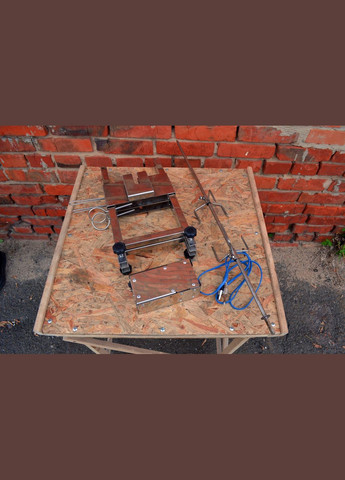 Вертел электрический на мангал (мотор 12В) Троян (346532837)