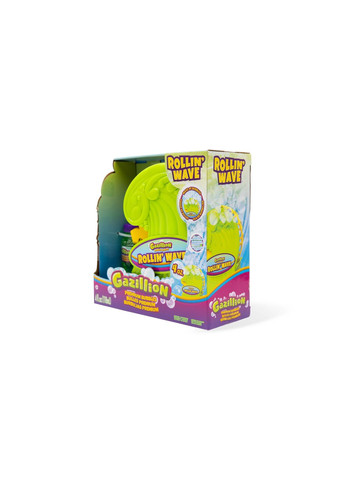 Генератор мильних бульбашок автоматичний "Хвиля", в наборі р-н 118мл Gazillion (363834187)