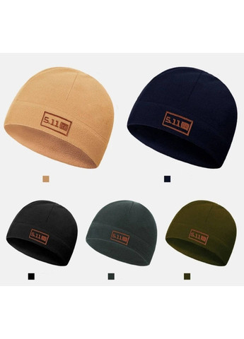 Тактическая Шапка и Баф 5.11 Зимний флисовый комплект No Brand (366547294)