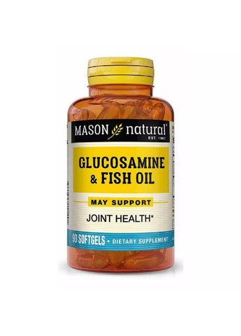 Glucosamine & Fish Oil 90 Caps Mason Natural (288050742)