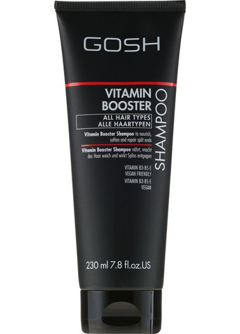 Шампунь для волос Vitamin Booster Shampoo 230ml (526523-80863) GOSH (368884152)