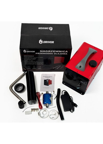 Автономний дизельний обігрівач ( ) Drivor 10 кВт (12В/24В/220В) з LCD-дисплеєм та пультом ДК Webasto (371311654)