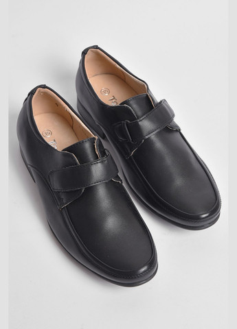 Туфлі підліткові для хлопчика чорного кольору Let's Shop (289456797)
