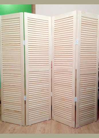 Деревянная ширма Рабак 160х40х4 бланже (ШДР-401401) No Brand (328079099)