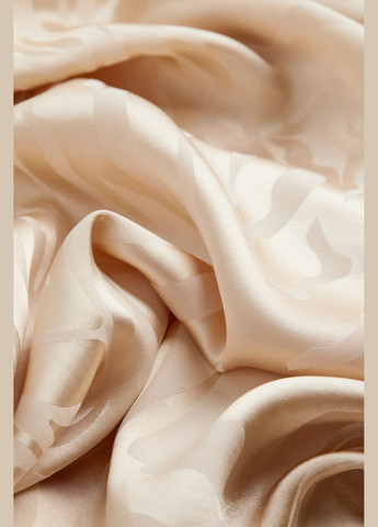 Бежевое кэжуал платье H&M однотонное