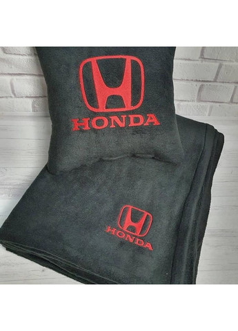 Автомобильный плед с вышивкой логотипа "HONDA" No Brand (369717285)