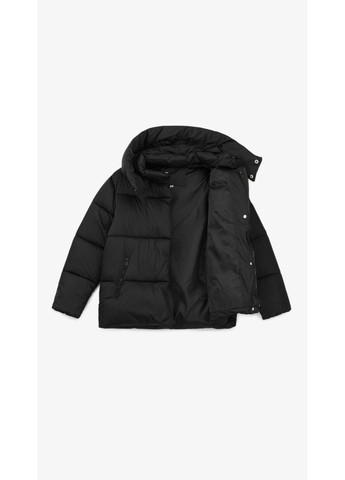 Чорна зимня куртка для дівчинки 2535 158 см shop (2000999163548) Dinomin