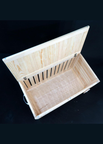 Сундук напольный из дерева Волта бланже (СНД-002701) No Brand (328080550)