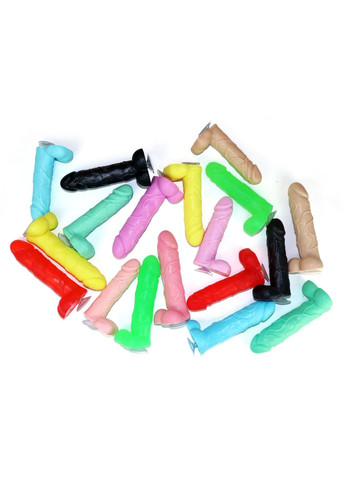 Крафтовое милочлен с присоской Красное L - CherryLove Чистый Кайф (282710571)