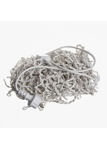 Гірлянда Бахрома вулична 405 LED 25 метрів від мережі, білий GarlandoPro 25MWW No Brand (401688340)