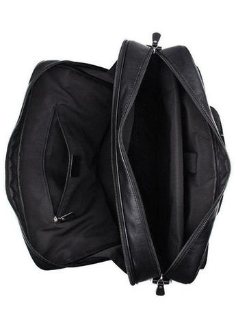 Сумка мужская кожаная портфель в дорогу планшет для документов А4 для телефона Черный 34198 John McDee (331861727)