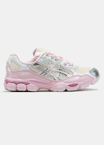 Кросівки жіночі Asics Gel-NYC pink beige | Асікс Гель-НЮК рожеві демісезони (316706188)